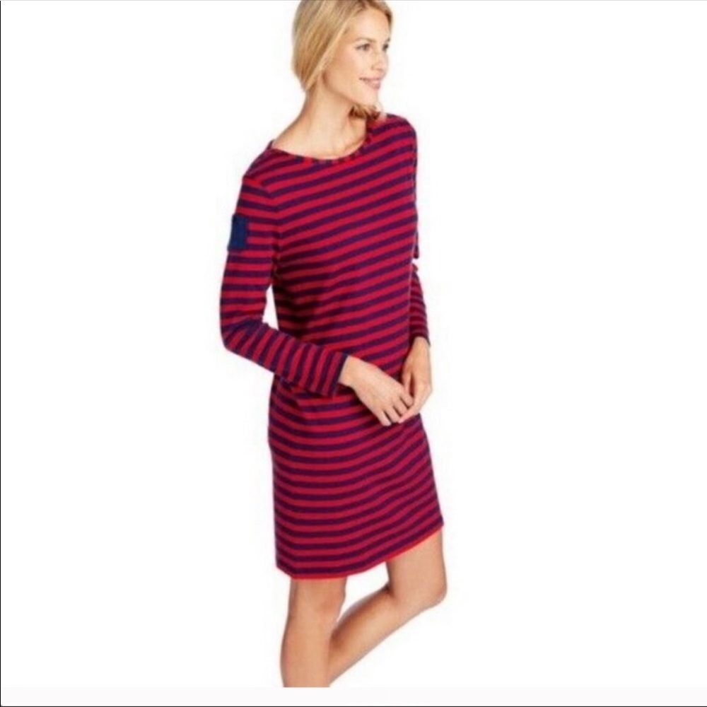 NWOT Vineyard Vines Long Sleeve Striped Dress